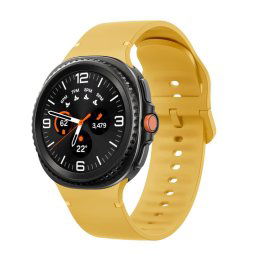 SILICONE Cserélhető szíj Samsung Galaxy Watch8 / Watch8 Classic készülékhez, sárga
