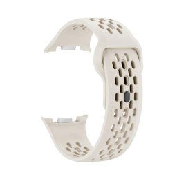 AIRY Szilikon szíj Samsung Galaxy Watch8 / Watch8 Classic készülékhez, bézs
