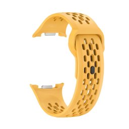AIRY Szilikon szíj Samsung Galaxy Watch8 / Watch8 Classic órához, sárga