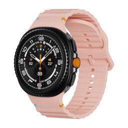 WAVY szilikon szíj Samsung Galaxy Watch8 / Watch8 Classic rózsaszínhez