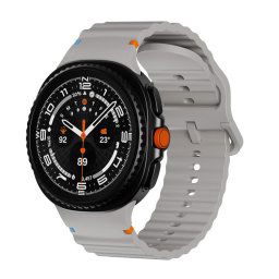 WAVY szilikon szíj Samsung Galaxy Watch8 / Watch8 Classic készülékhez, szürke