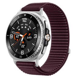 NYLON cserélhető szíj Samsung Galaxy Watch8 / Watch8 Classic bordó színhez