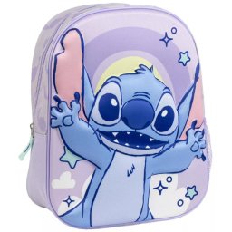 Disney Lilo és Stitch, A csillagkutya Cosmic 3D hátizsák, táska 31 cm Nr3