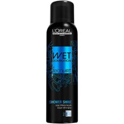 Loreal Tecni.Art Wet Domination - Shower Shine Spray - hajfényspray 160 ml