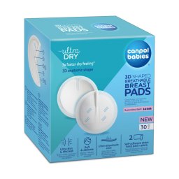 Canpol babies Légáteresztő, csúszásgátlós, eldobható melltartóbetét, 3D-s,? 30db