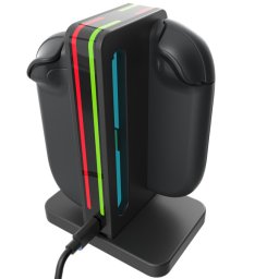 HYPERKIN Power Spire Nintendo Switch 2 Joy-Con Töltőállvány, Fekete
