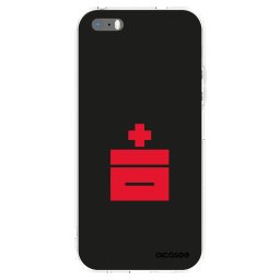 Átlátszó szilikon tok az alábbi mobiltelefonokra Apple iPhone 5/5S/SE - Le Plastenciaga