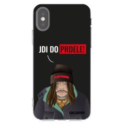 Átlátszó szilikon tok az alábbi mobiltelefonokra Apple iPhone X/XS - Bezďák