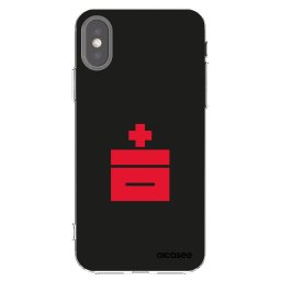 Átlátszó szilikon tok az alábbi mobiltelefonokra Apple iPhone X/XS - Le Plastenciaga