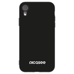 Fekete szilikon tok az alábbi mobiltelefonokra Apple iPhone XR - Picasee