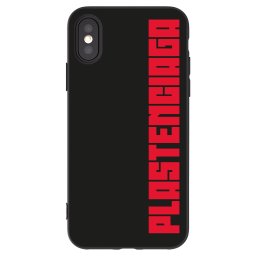 Fekete szilikon tok az alábbi mobiltelefonokra Apple iPhone X/XS - Plastenciaga