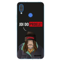 Átlátszó szilikon tok az alábbi mobiltelefonokra Huawei Nova 3 - Bezďák