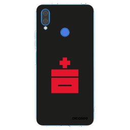 Átlátszó szilikon tok az alábbi mobiltelefonokra Huawei Nova 3 - Le Plastenciaga