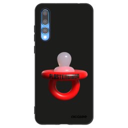 Fekete szilikon tok az alábbi mobiltelefonokra Huawei P20 Pro - Le Dudel