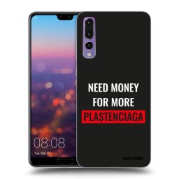 Fekete szilikon tok az alábbi mobiltelefonokra Huawei P20 Pro - More PLASTENCIAGA