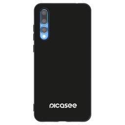 Fekete szilikon tok az alábbi mobiltelefonokra Huawei P20 Pro - Picasee