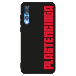 Fekete szilikon tok az alábbi mobiltelefonokra Huawei P20 Pro - Plastenciaga