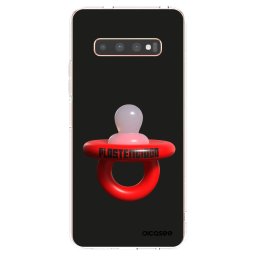 Átlátszó szilikon tok az alábbi mobiltelefonokra Samsung Galaxy S10 Plus G975 - Le Dudel
