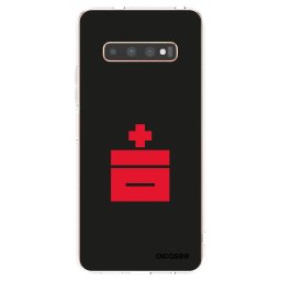 Átlátszó szilikon tok az alábbi mobiltelefonokra Samsung Galaxy S10 Plus G975 - Le Plastenciaga
