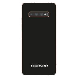 Átlátszó szilikon tok az alábbi mobiltelefonokra Samsung Galaxy S10 Plus G975 - Picasee
