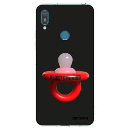 Átlátszó szilikon tok az alábbi mobiltelefonokra Huawei Y7 2019 - Le Dudel