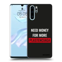 Fekete szilikon tok az alábbi mobiltelefonokra Huawei P30 Pro - More PLASTENCIAGA