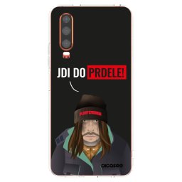 Átlátszó szilikon tok az alábbi mobiltelefonokra Huawei P30 - Bezďák