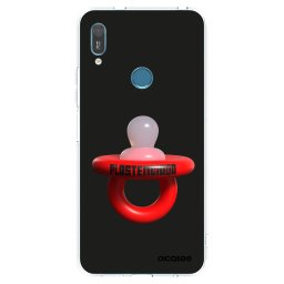 Átlátszó szilikon tok az alábbi mobiltelefonokra Huawei Y6 2019 - Le Dudel