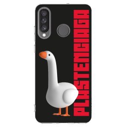 Átlátszó szilikon tok az alábbi mobiltelefonokra Huawei P30 Lite - Kiky Ricky