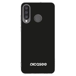 Átlátszó szilikon tok az alábbi mobiltelefonokra Huawei P30 Lite - Picasee