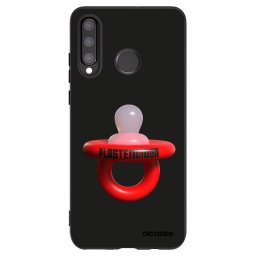 Fekete szilikon tok az alábbi mobiltelefonokra Huawei P30 Lite - Le Dudel