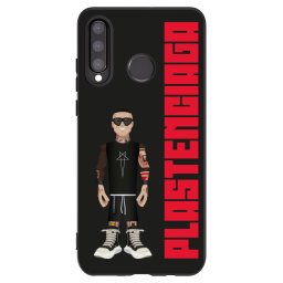 Fekete szilikon tok az alábbi mobiltelefonokra Huawei P30 Lite - Tomáš Rajchl