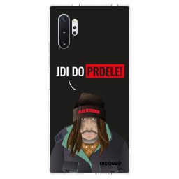 Átlátszó szilikon tok az alábbi mobiltelefonokra Samsung Galaxy Note 10+ N975F - Bezďák