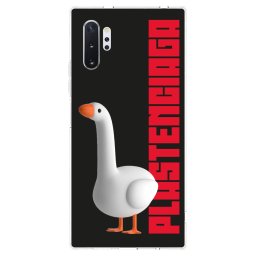 Átlátszó szilikon tok az alábbi mobiltelefonokra Samsung Galaxy Note 10+ N975F - Kiky Ricky