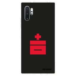Átlátszó szilikon tok az alábbi mobiltelefonokra Samsung Galaxy Note 10+ N975F - Le Plastenciaga