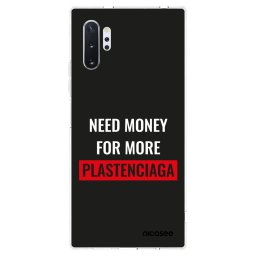 Átlátszó szilikon tok az alábbi mobiltelefonokra Samsung Galaxy Note 10+ N975F - More PLASTENCIAGA