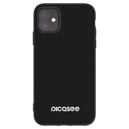 Fekete szilikon tok az alábbi mobiltelefonokra Apple iPhone 11 - Picasee