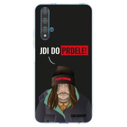 Átlátszó szilikon tok az alábbi mobiltelefonokra Huawei Nova 5T - Bezďák