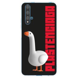 Átlátszó szilikon tok az alábbi mobiltelefonokra Huawei Nova 5T - Kiky Ricky