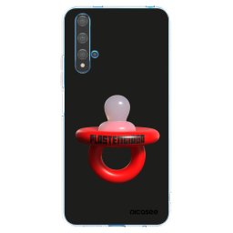 Átlátszó szilikon tok az alábbi mobiltelefonokra Huawei Nova 5T - Le Dudel