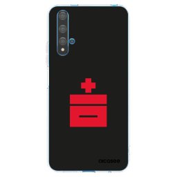 Átlátszó szilikon tok az alábbi mobiltelefonokra Huawei Nova 5T - Le Plastenciaga