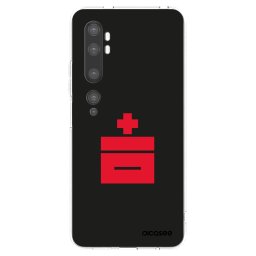 Átlátszó szilikon tok az alábbi mobiltelefonokra Xiaomi Mi Note 10 (Pro) - Le Plastenciaga