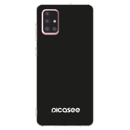 Átlátszó szilikon tok az alábbi mobiltelefonokra Samsung Galaxy A71 A715F - Picasee