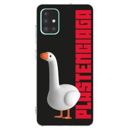 Átlátszó szilikon tok az alábbi mobiltelefonokra Samsung Galaxy A51 A515F - Kiky Ricky