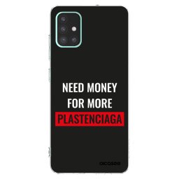 Átlátszó szilikon tok az alábbi mobiltelefonokra Samsung Galaxy A51 A515F - More PLASTENCIAGA