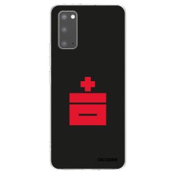 Átlátszó szilikon tok az alábbi mobiltelefonokra Samsung Galaxy S20 G980F - Le Plastenciaga