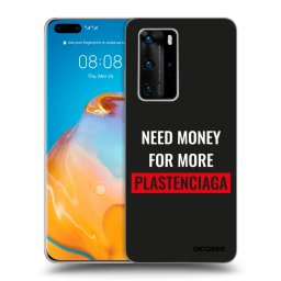 Átlátszó szilikon tok az alábbi mobiltelefonokra Huawei P40 Pro - More PLASTENCIAGA