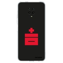 Átlátszó szilikon tok az alábbi mobiltelefonokra Xiaomi Redmi Note 9 Pro - Le Plastenciaga