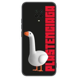 Fekete szilikon tok az alábbi mobiltelefonokra Xiaomi Redmi Note 9 Pro - Kiky Ricky