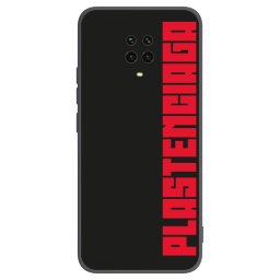 Fekete szilikon tok az alábbi mobiltelefonokra Xiaomi Redmi Note 9 Pro - Plastenciaga